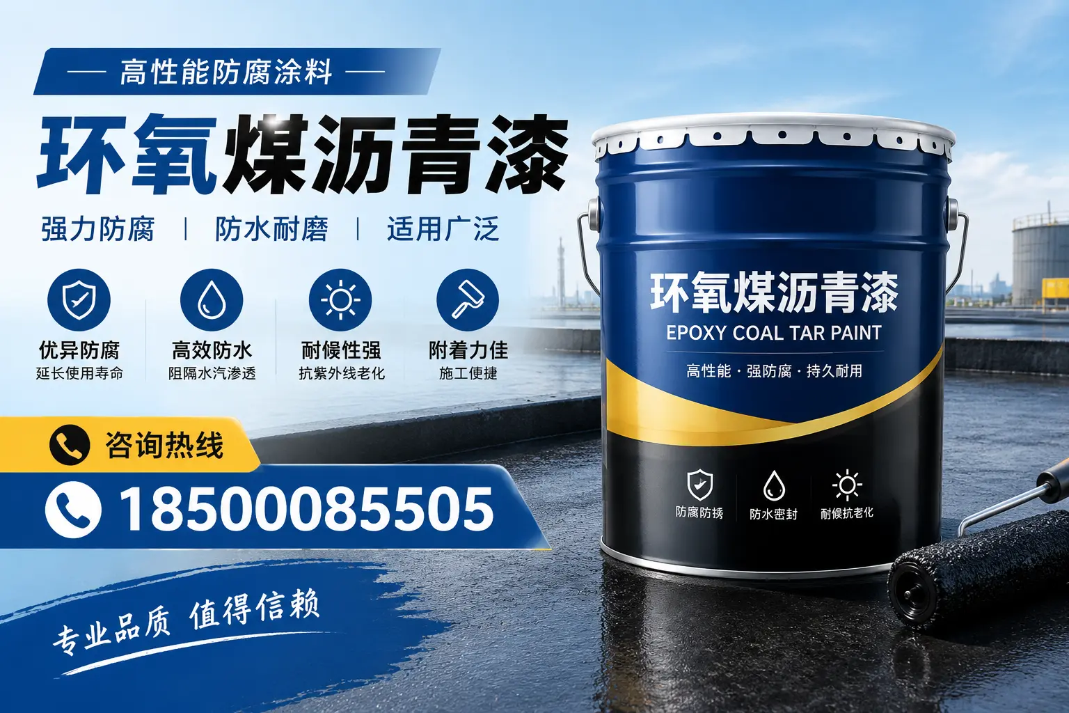 环氧煤沥青漆的主要成分与功能,吉安用户深度了解