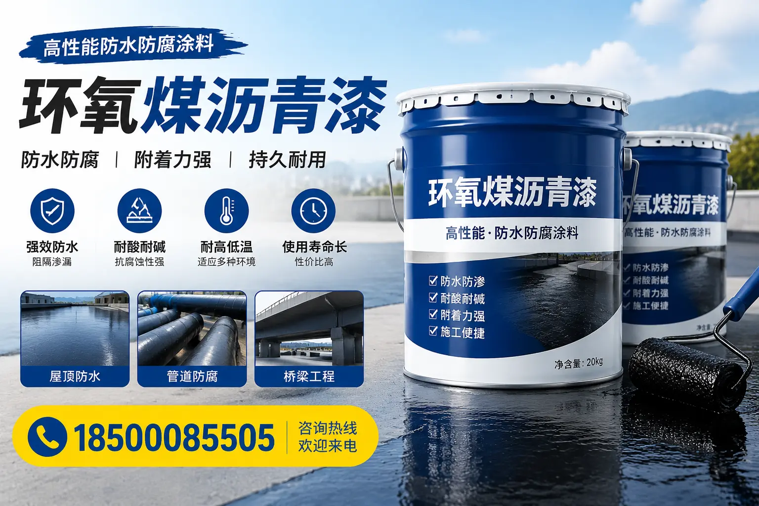 环氧煤沥青漆的市场前景如何？吉安用户需关注